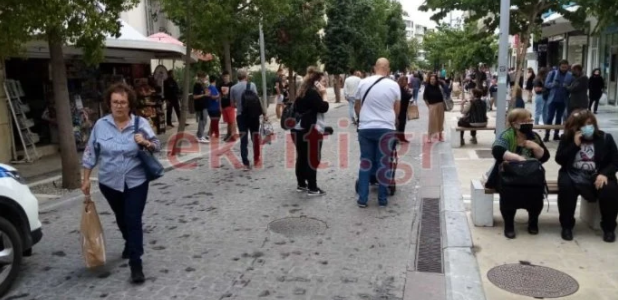 Κρήτη: Στους δρόμους οι κάτοικοι ενώ σημειώνονται μετασεισμοί 